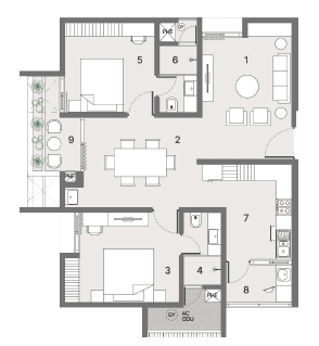 flat